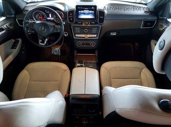 4JGDF7DE5JB097387 2018 MERCEDES-BENZ GLS Gray წინა პანელის ხედი