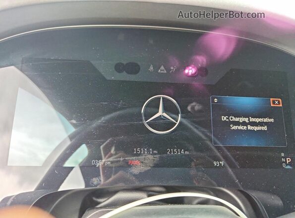4JGDM2EB4RA034070 2024 MERCEDES-BENZ EQS Black Instrument cluster view