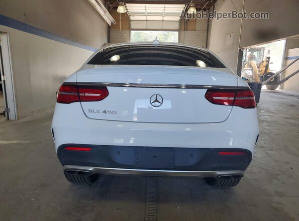 4JGED6EB0GA034589 2016 MERCEDES-BENZ GLE White Rear view