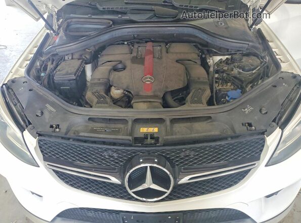 4JGED6EB0GA034589 2016 MERCEDES-BENZ GLE White Engine compartment view