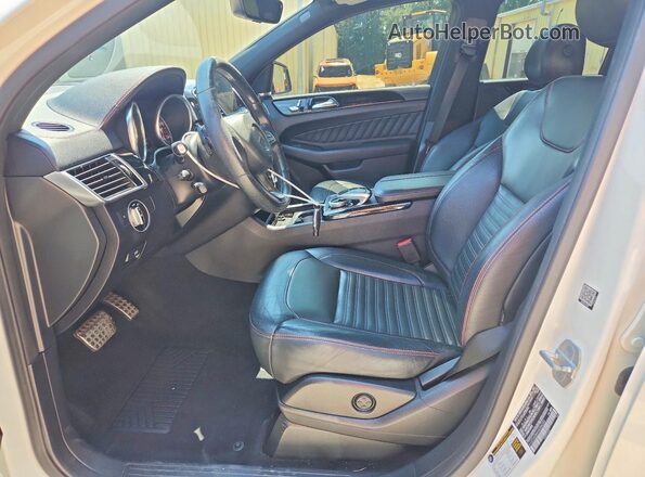 4JGED6EB4HA058332 2017 MERCEDES-BENZ GLE White Սալոնի դիմացի տեսք