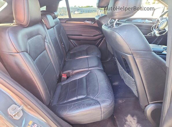 4JGED6EB4HA079438 2017 MERCEDES-BENZ GLE Gray Սալոնի հետևի տեսք