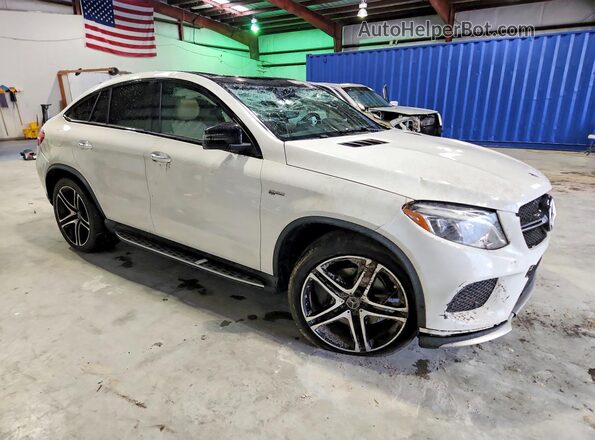 4JGED6EB5HA083949 2017 MERCEDES-BENZ GLE White Delantero derecho