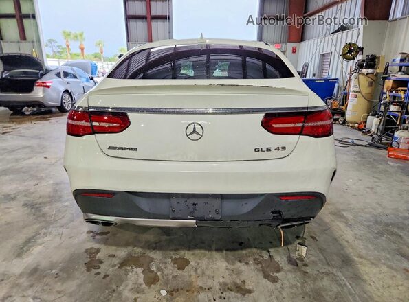 4JGED6EB5HA083949 2017 MERCEDES-BENZ GLE White Vista trasera
