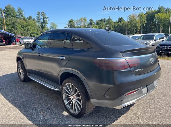 4JGED6EB6GA025301 2016 MERCEDES-BENZ GLE 450 AMG COUPE Black Rear left