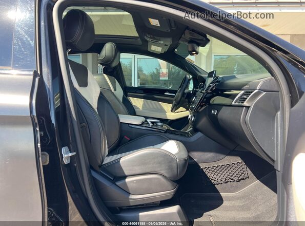 4JGED6EB6GA025301 2016 MERCEDES-BENZ GLE 450 AMG COUPE Black Front interior view