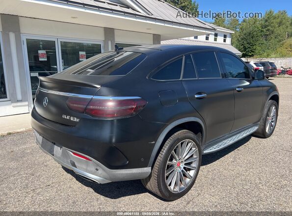 4JGED6EB6GA025301 2016 MERCEDES-BENZ GLE 450 AMG COUPE Black Rear right