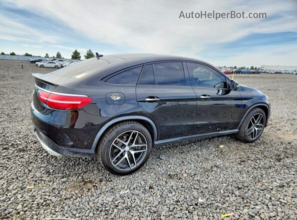 4JGED6EB7GA041832 2016 MERCEDES-BENZ GLE Черный Задняя правая четверть