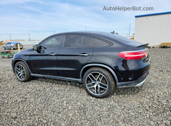 4JGED6EB7GA041832 2016 MERCEDES-BENZ GLE Черный Задняя левая четверть