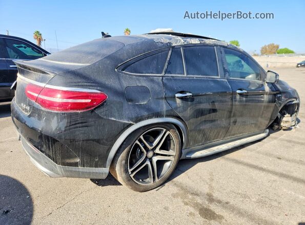 4JGED6EB8HA058625 2017 MERCEDES-BENZ GLE Черный Задняя правая четверть