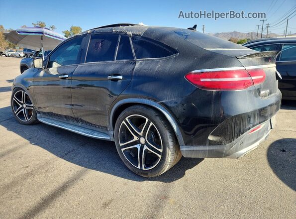 4JGED6EB8HA058625 2017 MERCEDES-BENZ GLE Черный Задняя левая четверть