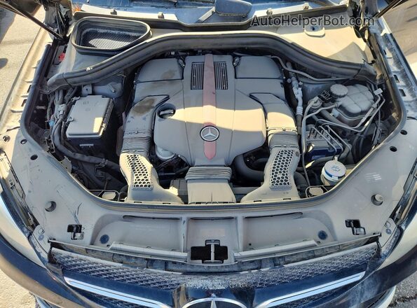 4JGED6EB8HA058625 2017 MERCEDES-BENZ GLE Черный Вид подкапотного пространства