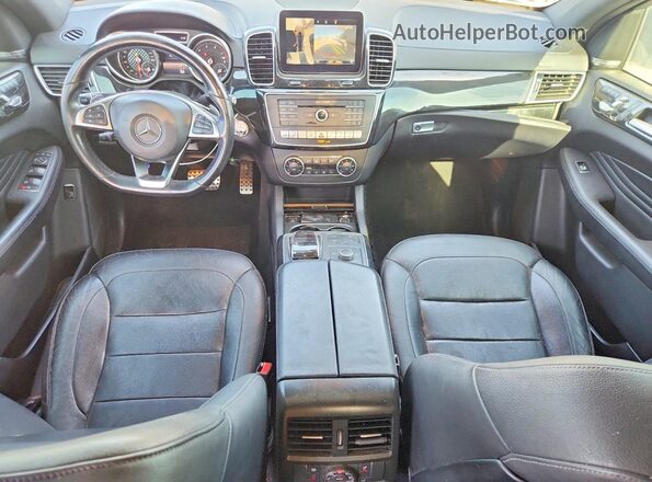 4JGED6EB8HA058625 2017 MERCEDES-BENZ GLE Черный Вид панели приборов