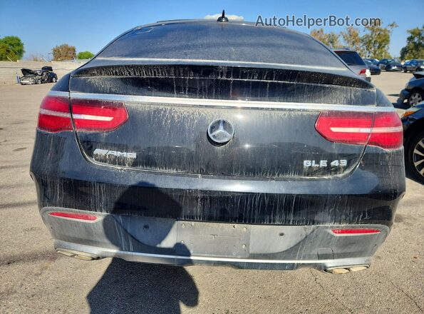 4JGED6EB8HA058625 2017 MERCEDES-BENZ GLE Черный Вид сзади