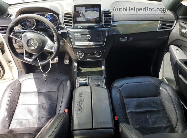 4JGED6EB8KA141091 2019 MERCEDES-BENZ GLE White Vista del salpicadero