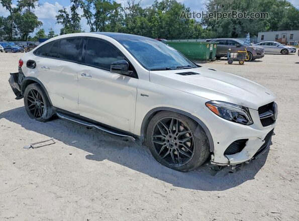 4JGED6EB8KA141091 2019 MERCEDES-BENZ GLE White Delantero derecho