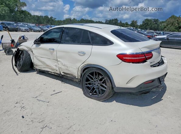 4JGED6EB8KA141091 2019 MERCEDES-BENZ GLE White Trasero izquierdo