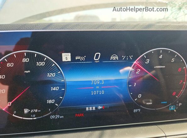 4JGFB4EB2SB493138 2025 MERCEDES-BENZ GLE Gray Vista del cuadro de instrumentos