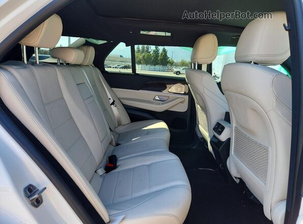 4JGFB4EB3TB508215 2026 MERCEDES-BENZ GLE White უკანა სავარძლების ხედი