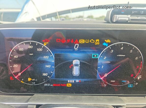 4JGFB4FB1RB041948 2024 MERCEDES-BENZ GLE White Vista del cuadro de instrumentos
