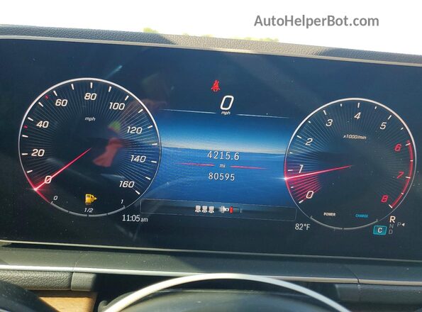 4JGFB4FB3RA986888 2024 MERCEDES-BENZ GLE Black Вид щитка приладів