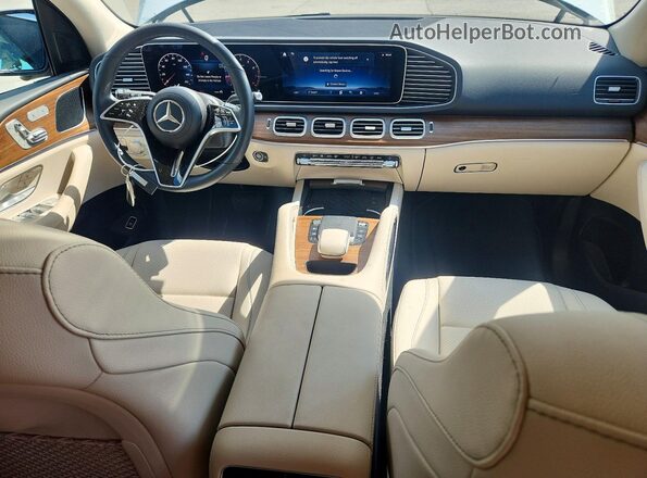 4JGFB4FB6SB465969 2025 MERCEDES-BENZ GLE White Widok deski rozdzielczej