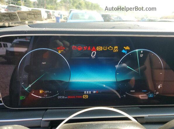 4JGFB4FB8RB075322 2024 MERCEDES-BENZ GLE White Вид щитка приладів