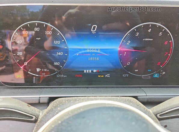 4JGFB4FBXRB140297 2024 MERCEDES-BENZ GLE Black ხელსაწყოთა პანელის ხედი