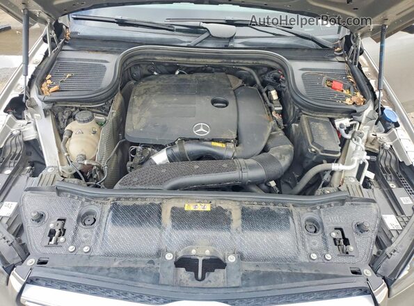 4JGFB4JB1MA466897 2021 MERCEDES-BENZ GLE Silver Vista del compartimento del motor