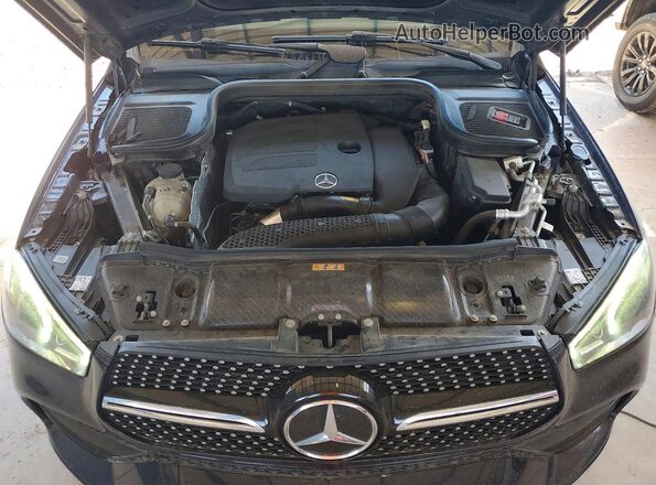 4JGFB4JB2MA497768 2021 MERCEDES-BENZ GLE Синий Вид подкапотного пространства