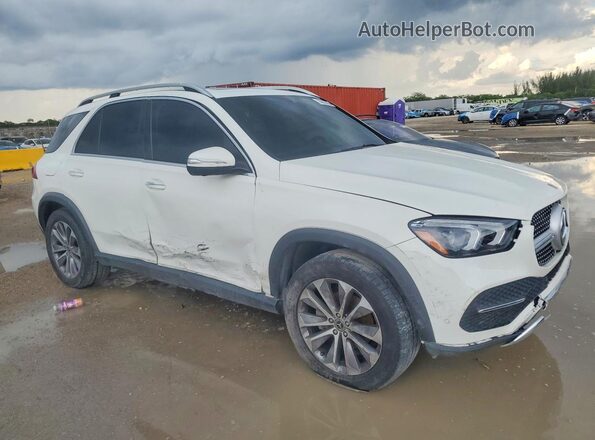 4JGFB4JB3LA212610 2020 MERCEDES-BENZ GLE Белый Передняя правая четверть
