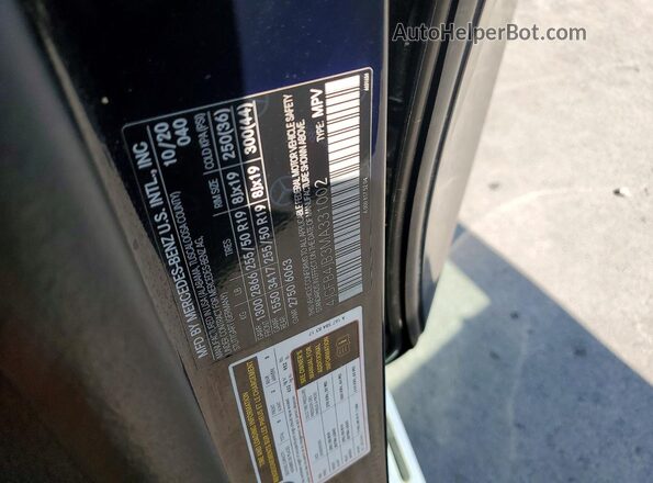 4JGFB4JB3MA331002 2021 MERCEDES-BENZ GLE Black Вид наклейки з VIN-кодом