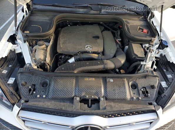 4JGFB4JB3NA602982 2022 MERCEDES-BENZ GLE White Widok komory silnika