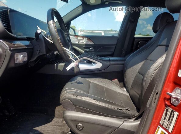 4JGFB4JB4LA235720 2020 MERCEDES-BENZ GLE Burgundy Вид салону спереду
