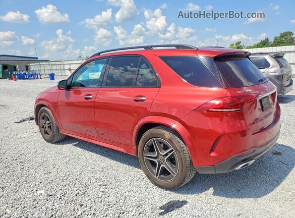 4JGFB4JB4LA235720 2020 MERCEDES-BENZ GLE Burgundy Задня ліва чверть