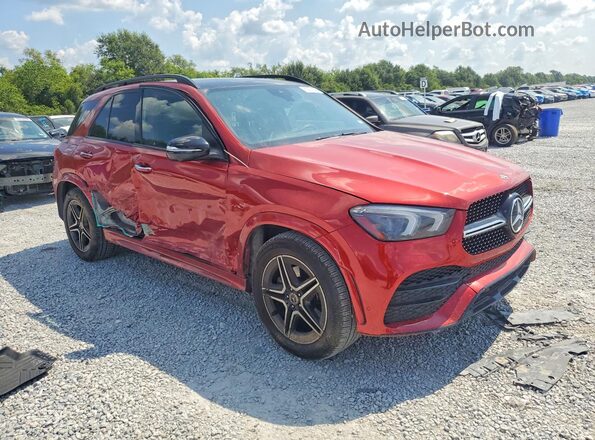 4JGFB4JB4LA235720 2020 MERCEDES-BENZ GLE Burgundy Передня права чверть