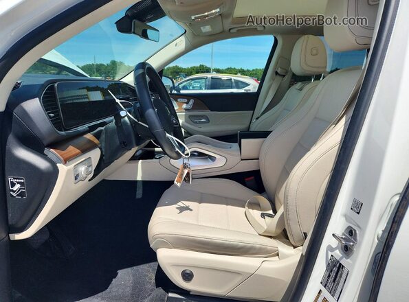 4JGFB4JB4NA731006 2022 MERCEDES-BENZ GLE White Vista interior delantera