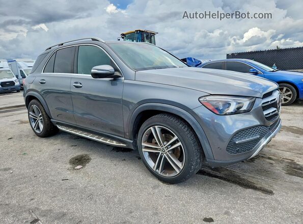 4JGFB4JB6MA366407 2021 MERCEDES-BENZ GLE Серый Передняя правая четверть