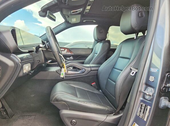 4JGFB4JB6MA366407 2021 MERCEDES-BENZ GLE Серый Вид салона спереди