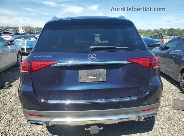 4JGFB4JB8LA289098 2020 MERCEDES-BENZ GLE Blue Вид ззаду