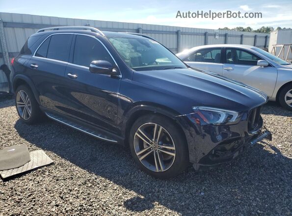 4JGFB4JB8LA289098 2020 MERCEDES-BENZ GLE Blue Передня права чверть