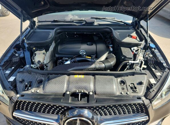 4JGFB4KB0MA330453 2021 MERCEDES-BENZ GLE-CLASS Black Vista del compartimento del motor