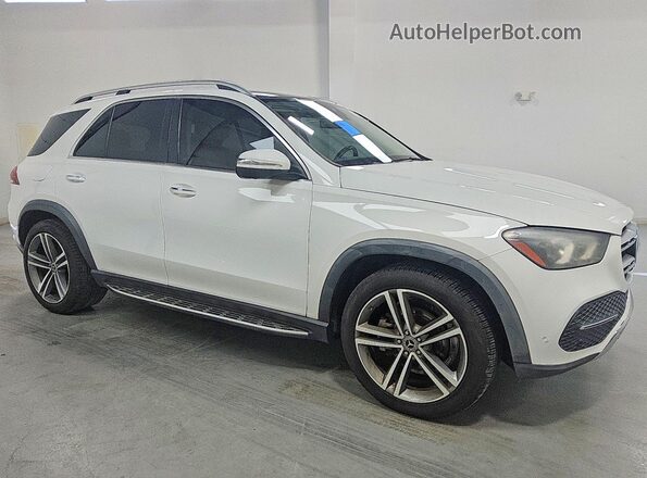 4JGFB4KB0MA374100 2021 MERCEDES-BENZ GLE White Przód prawy