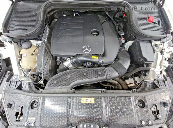 4JGFB4KB0MA374100 2021 MERCEDES-BENZ GLE White Widok komory silnika