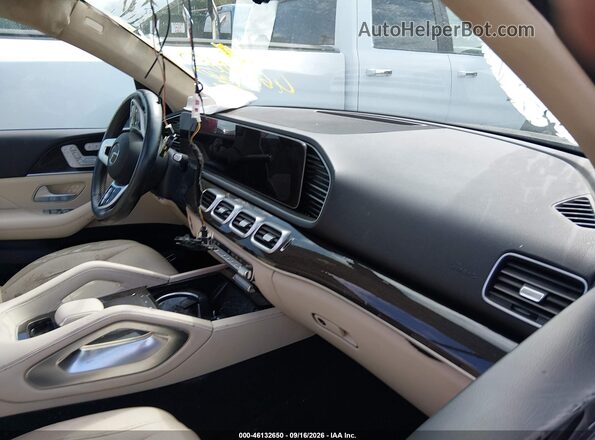 4JGFB4KB1MA438614 2021 MERCEDES-BENZ GLE 350 Black Вид салону спереду