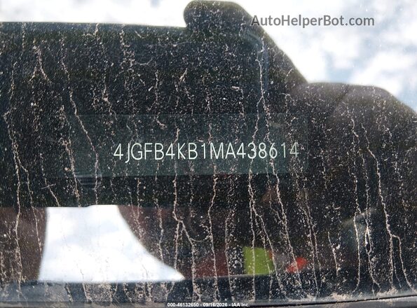 4JGFB4KB1MA438614 2021 MERCEDES-BENZ GLE 350 Black 