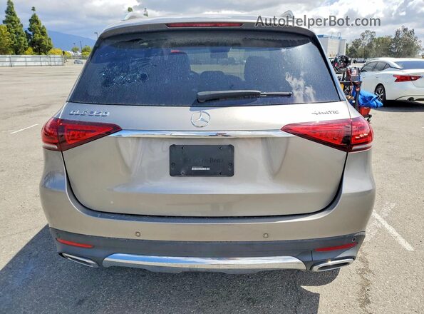 4JGFB4KB2LA088733 2020 MERCEDES-BENZ GLE Brown Vista trasera