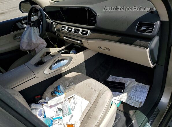 4JGFB4KB2LA088733 2020 MERCEDES-BENZ GLE Brown Vista del salpicadero