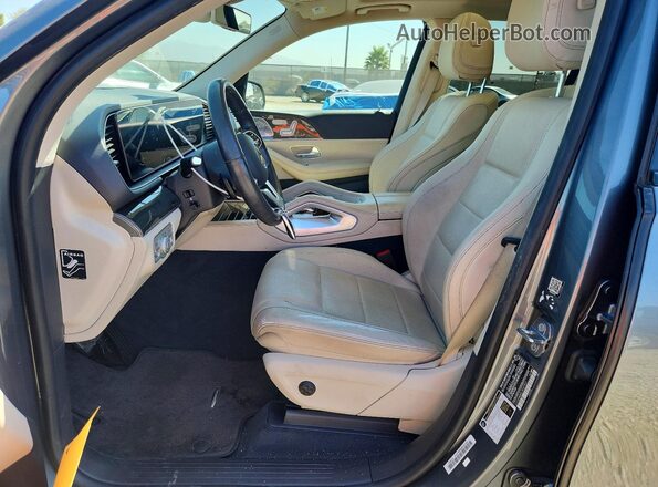 4JGFB4KB5LA007949 2020 MERCEDES-BENZ GLE Gray წინა სალონის ხედი