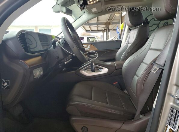 4JGFB4KB5LA010365 2020 MERCEDES-BENZ GLE Желто-коричневый Вид салона спереди